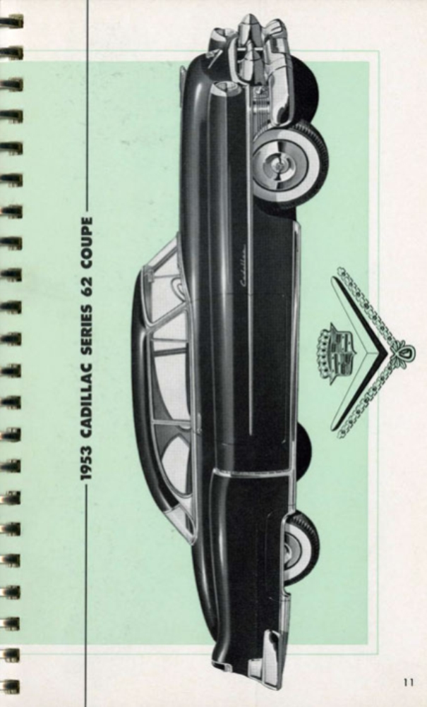 1953 Cadillac Salesmans Data Book Page 40